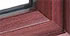 uPVC Conservatory Rich Rosewood Bevelled Beading