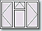 Wooden window frame style 13